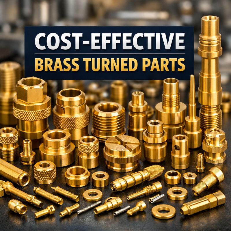 Cost-Effective Brass Turned Parts